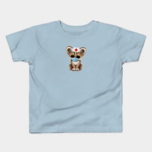 Cute Cougar Cub Nurse Kids T-Shirt